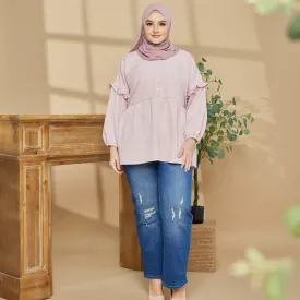 Jamari Blouse - Blush Pink