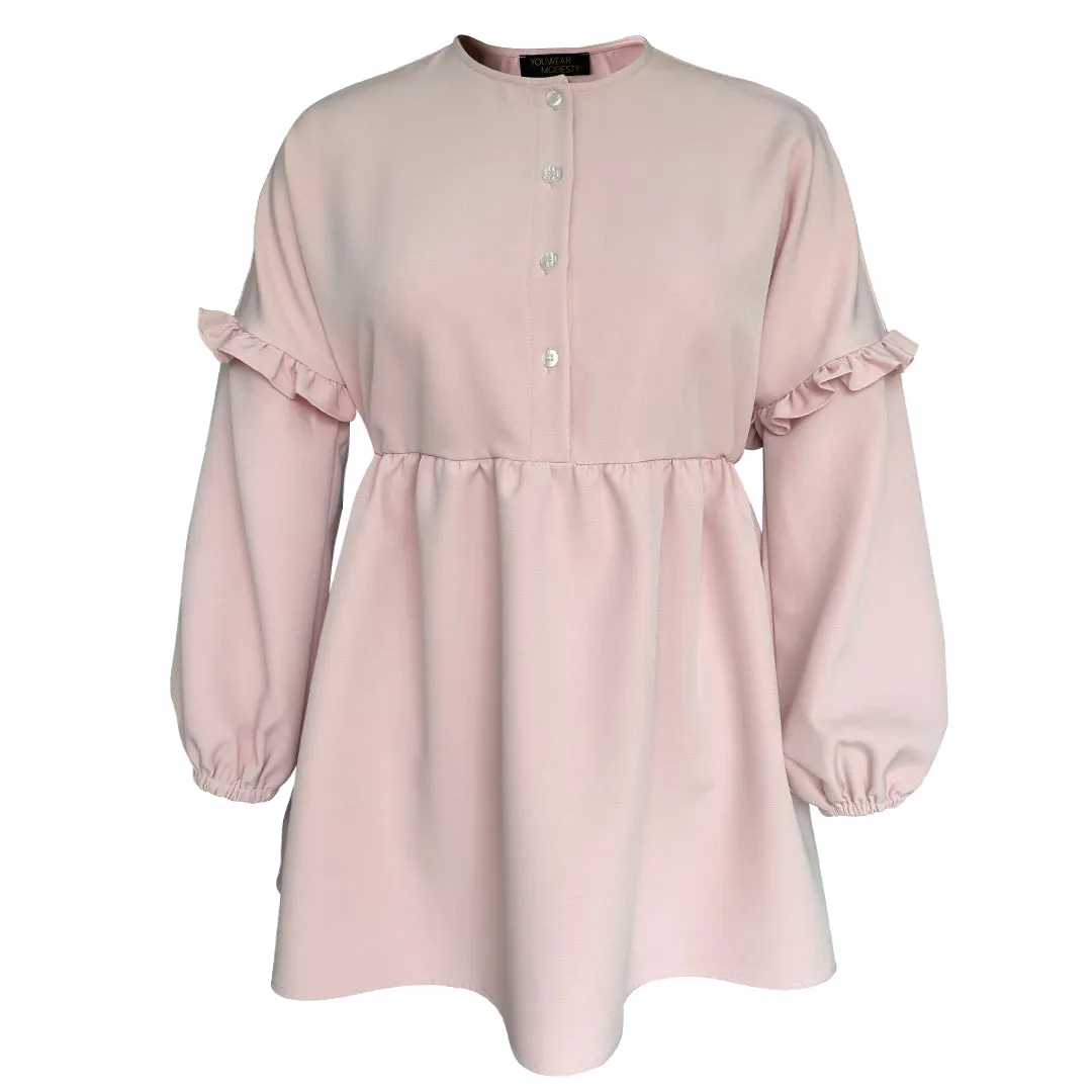 Jamari Blouse - Blush Pink
