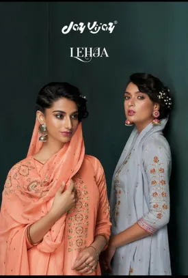 Jay Vijay Lehja Bembrerg Sik Embroidery Casual Wear Salwar Kameez