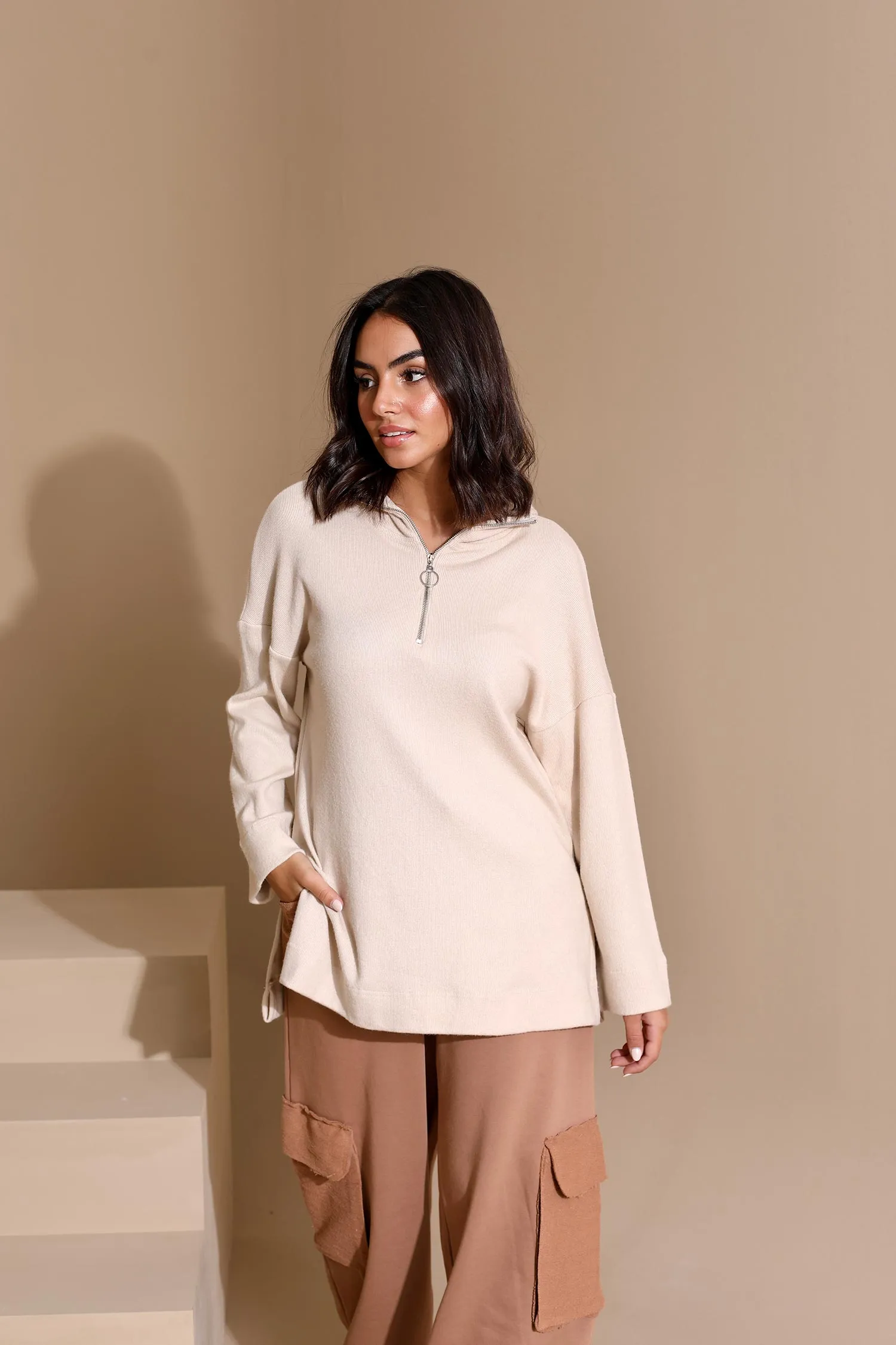 Knitwear SweatShirt (W612) - Just4Women