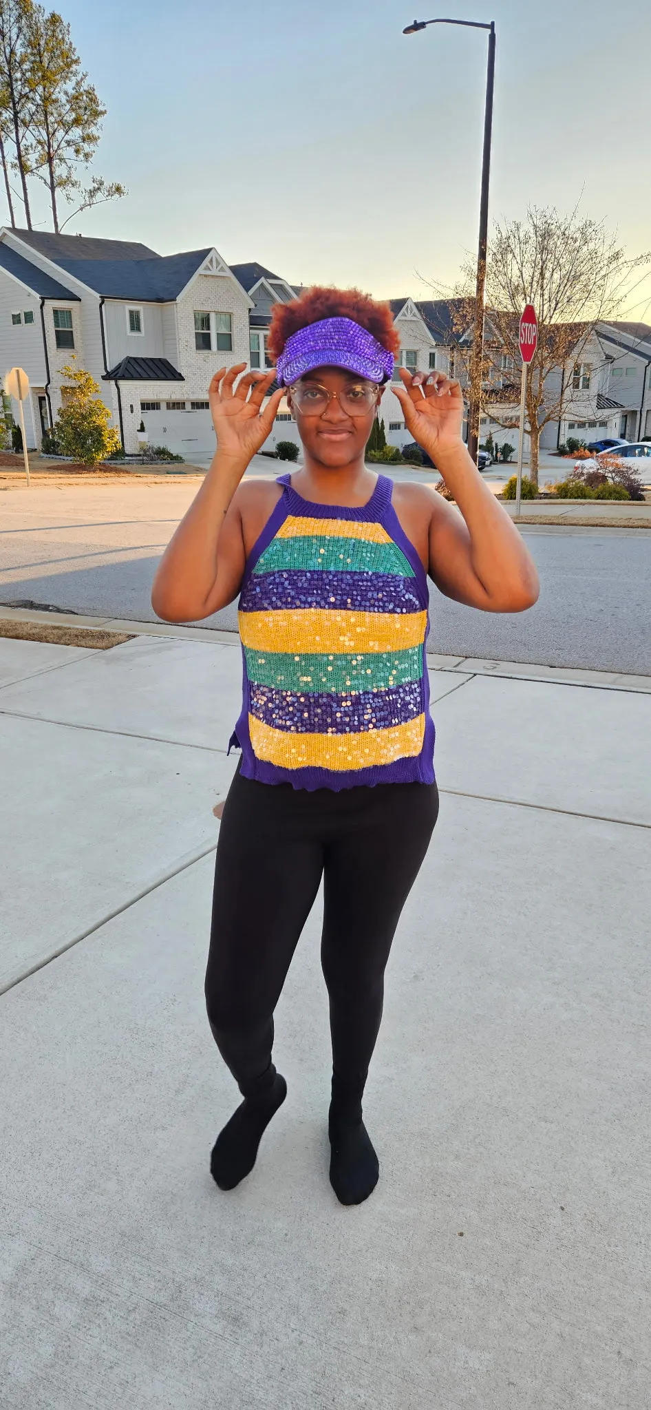 MARDI GRAS head gear visors and caps