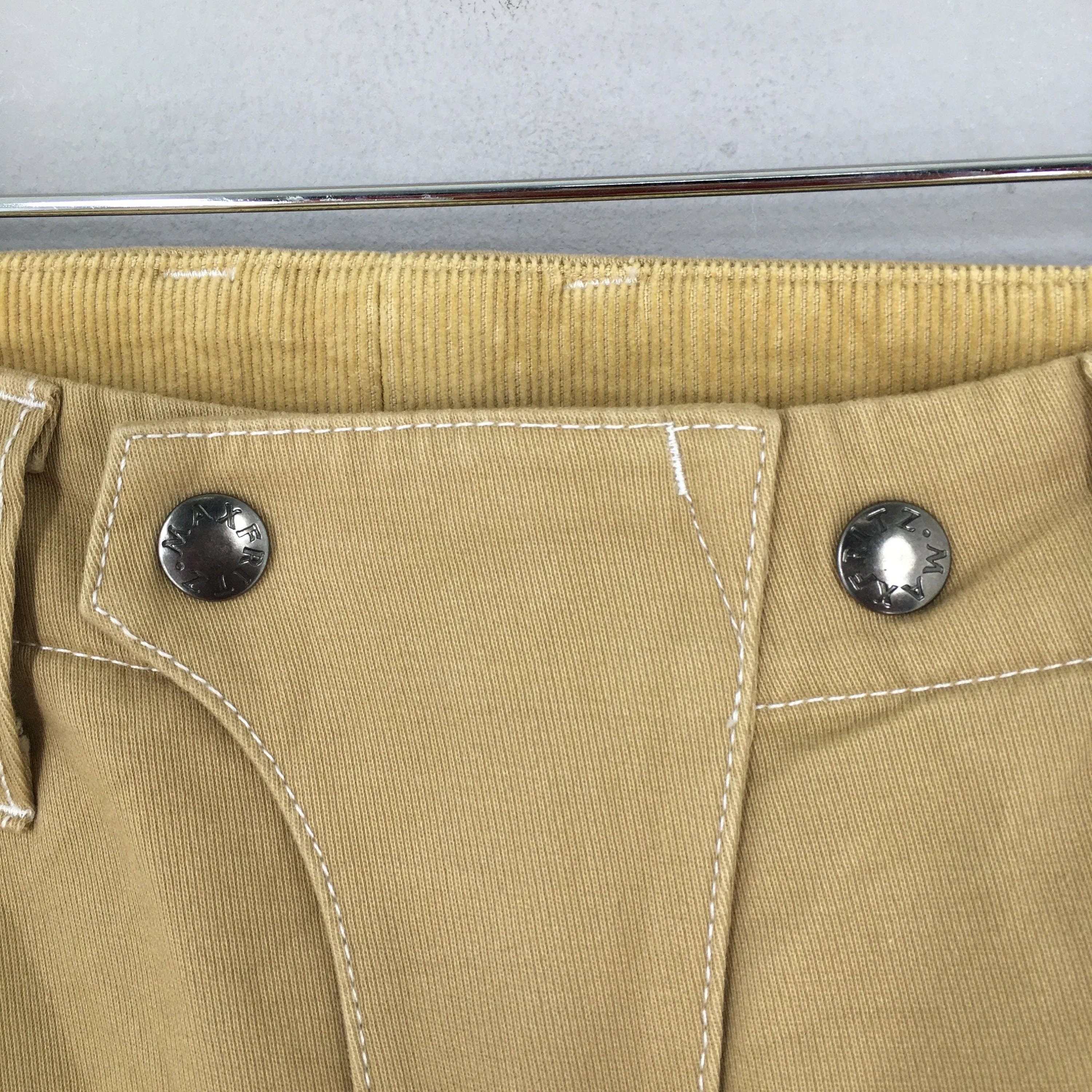 Max Fritz Japan Cargo Pants Beige Skinny Fit Size 30x33.5