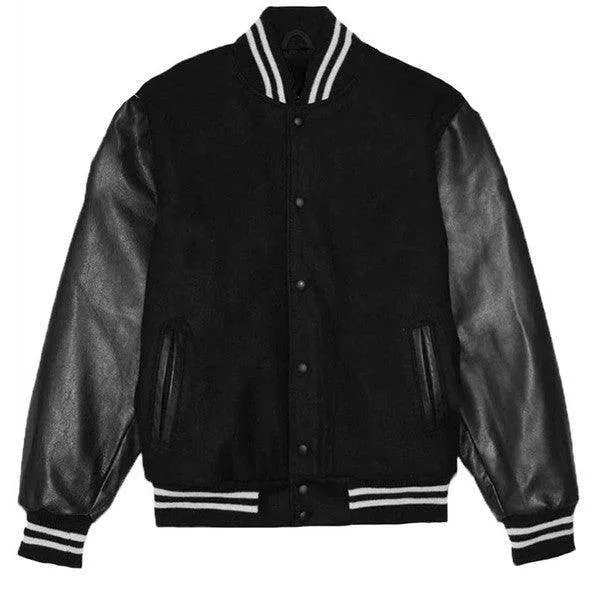 Men's Two Tone Letterman Jackets