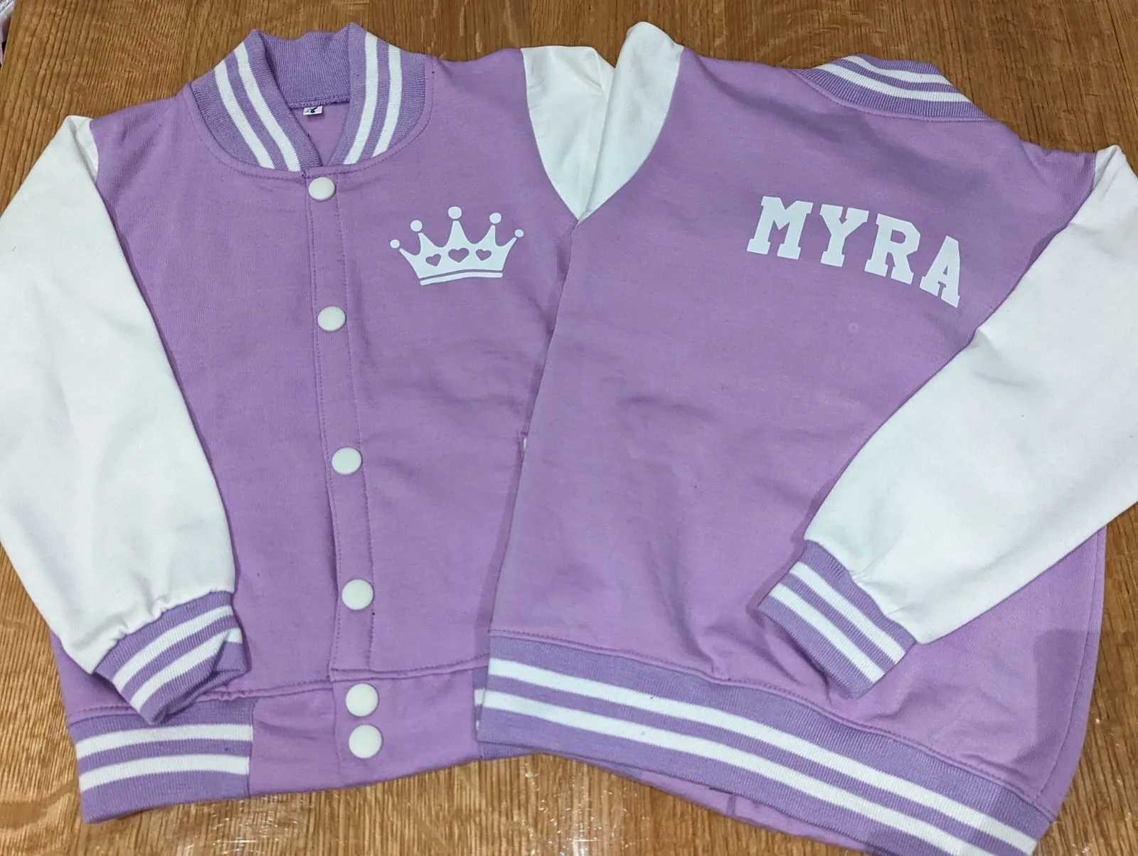 Monogram/Personalised Varsity Jackets (contact us to order; bulk order only)