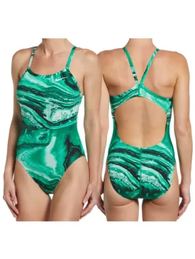 Nike Hydrastrong Crystal Wave Racerback (Green)