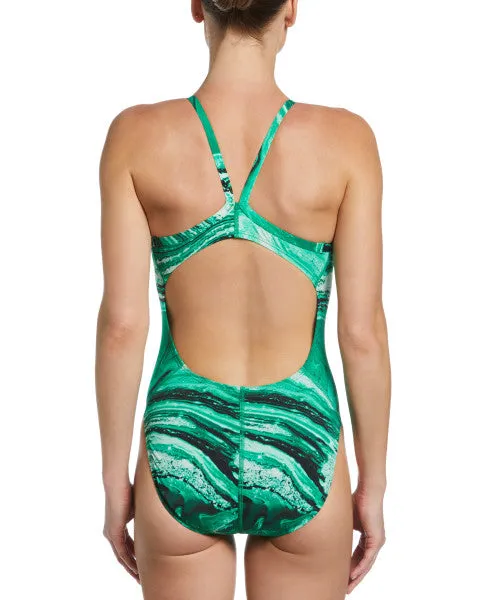 Nike Hydrastrong Crystal Wave Racerback (Green)