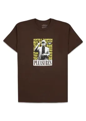 no smoking t-shirt - Brown