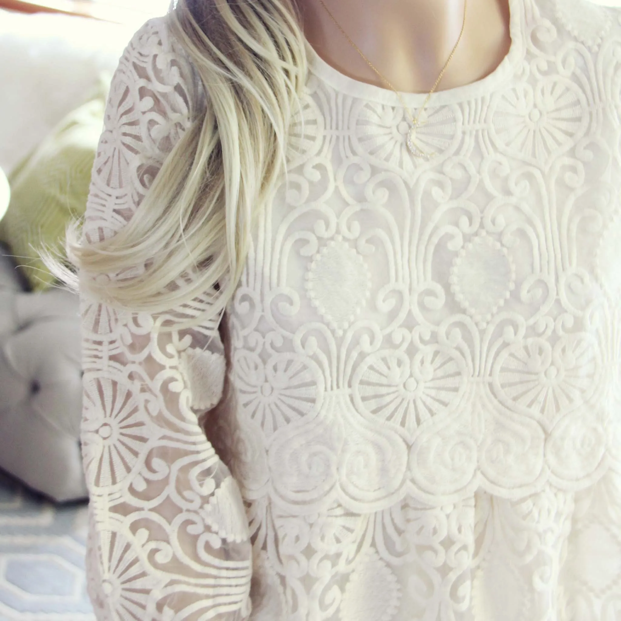 Nordic Lace Blouse