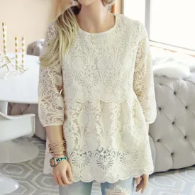 Nordic Lace Blouse