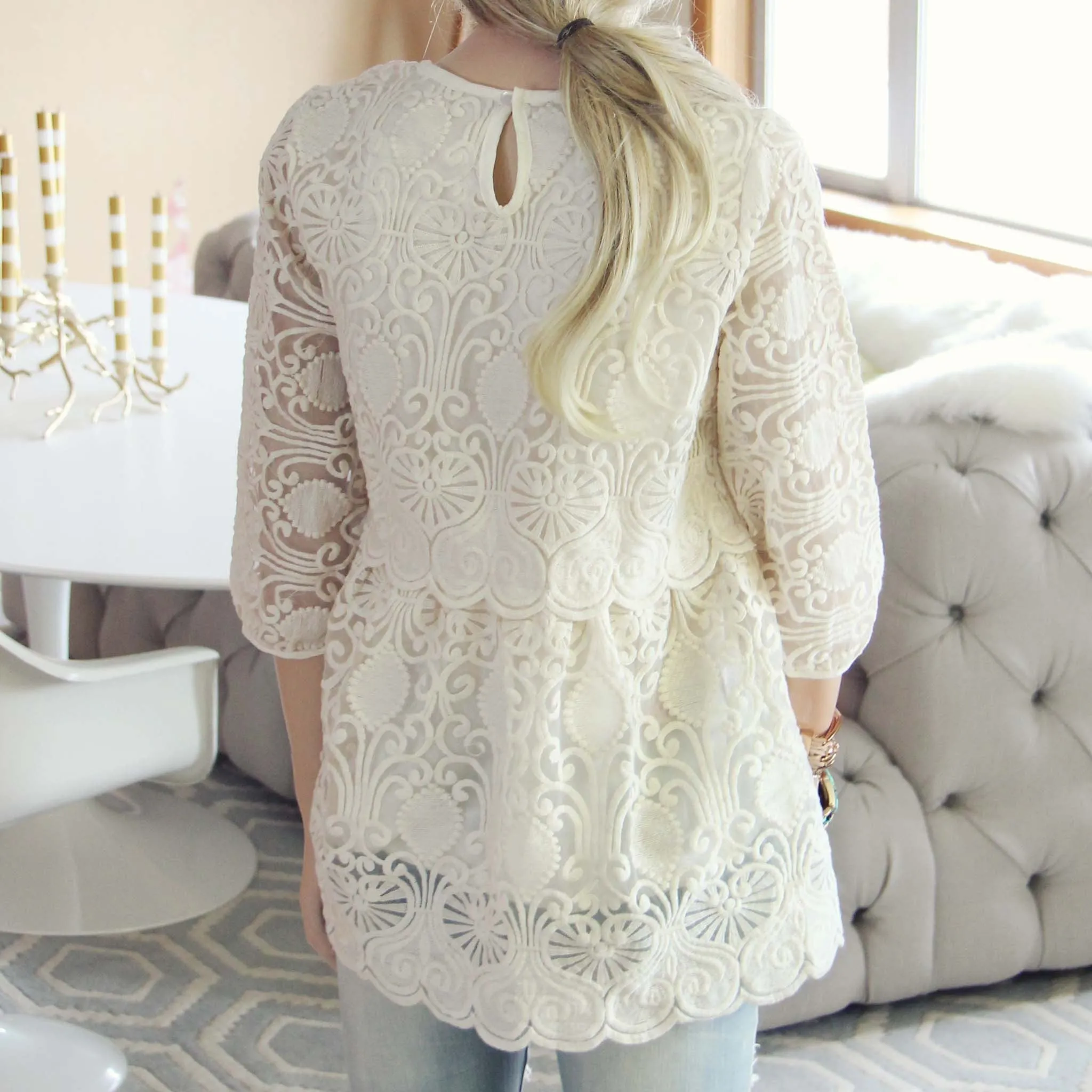 Nordic Lace Blouse