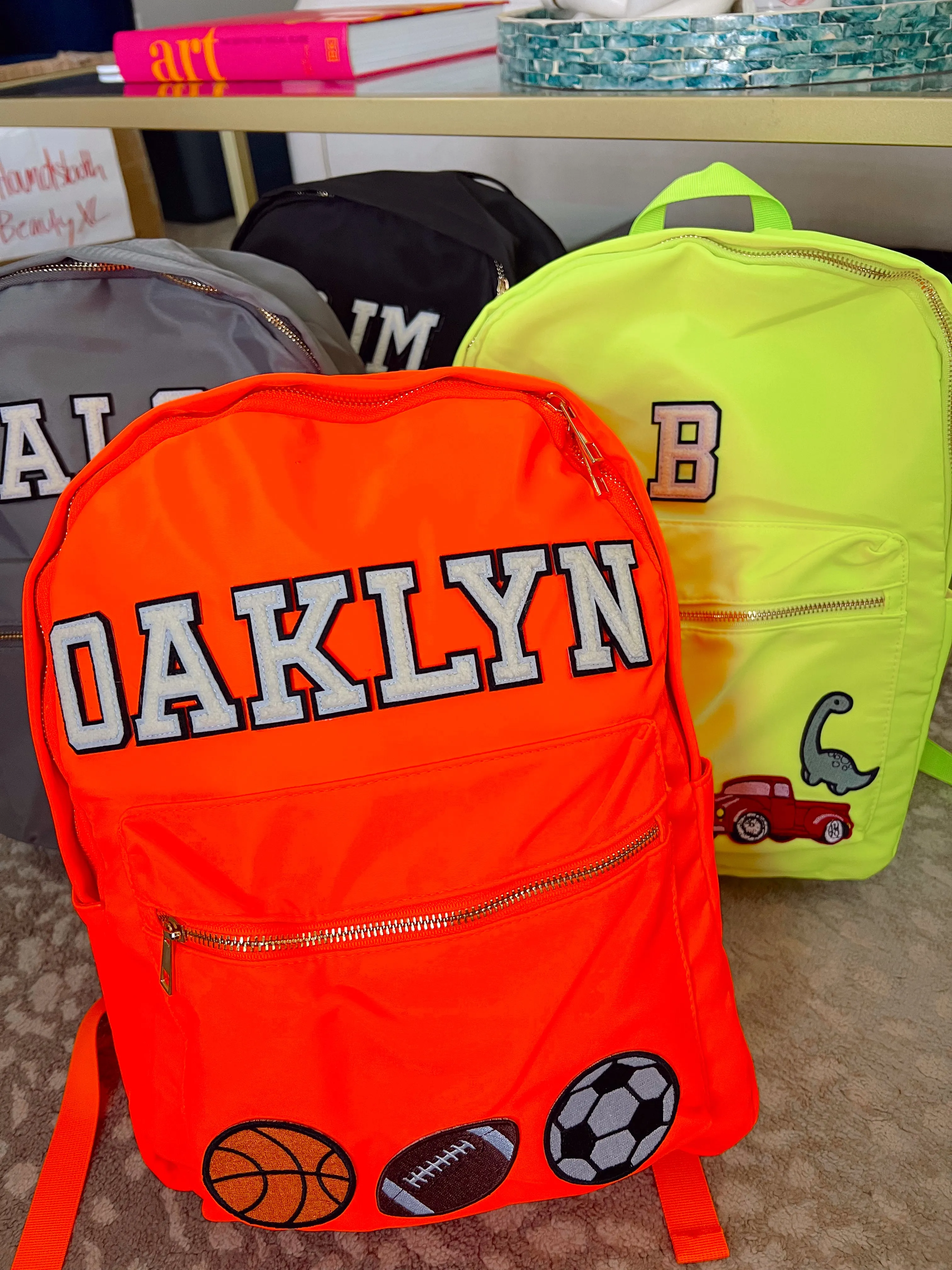 Nylon Backpacks- PLAIN