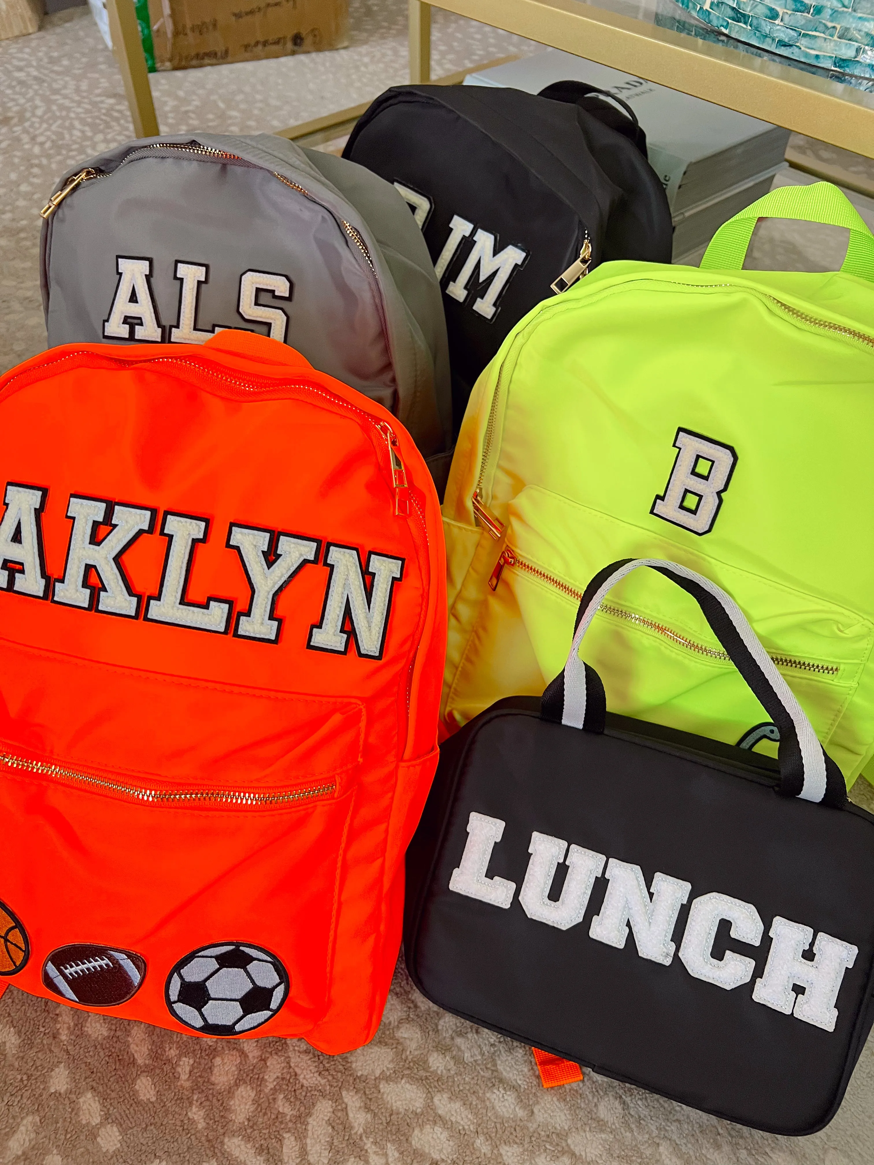 Nylon Backpacks- PLAIN