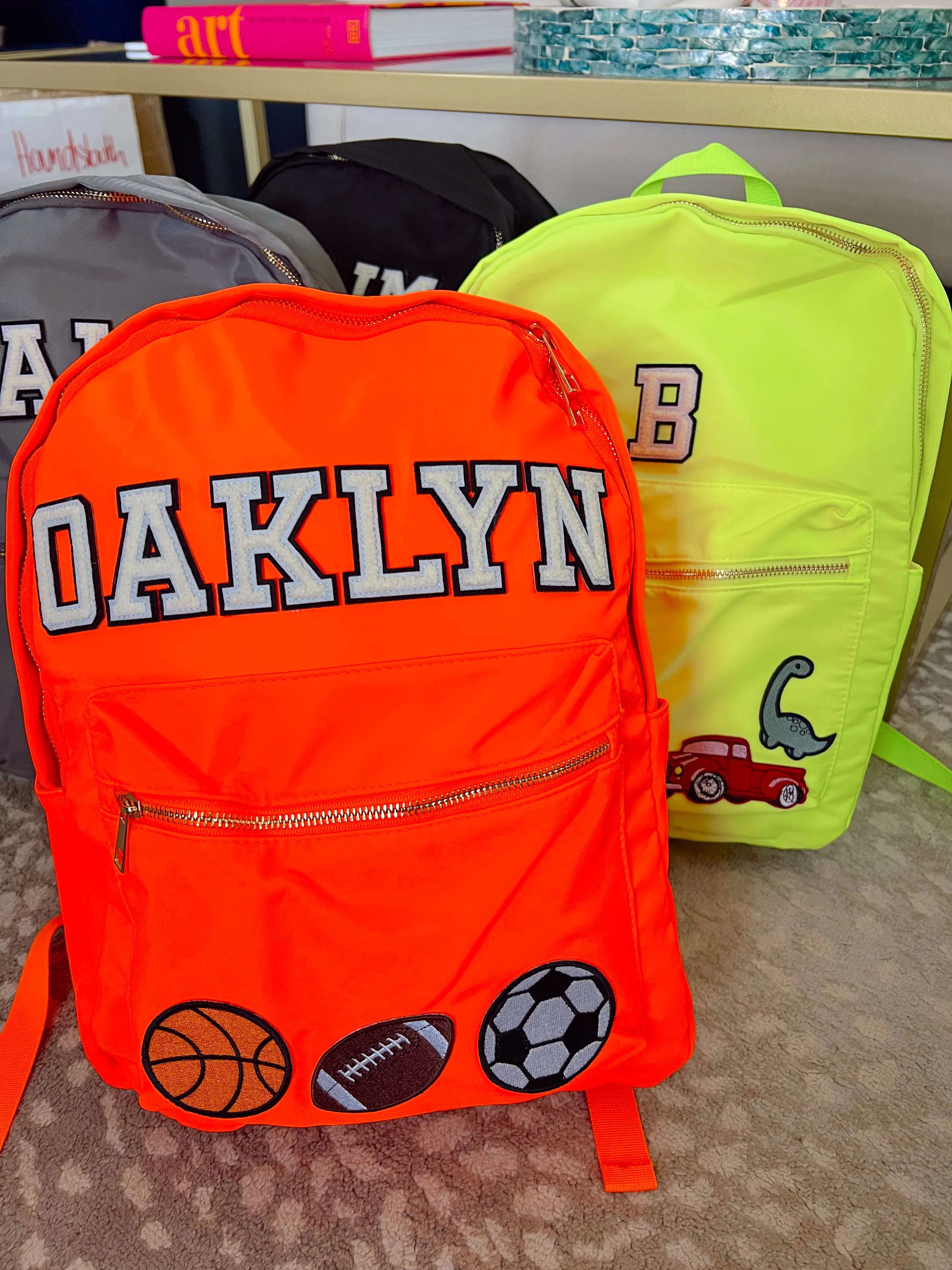 Nylon Backpacks- PLAIN