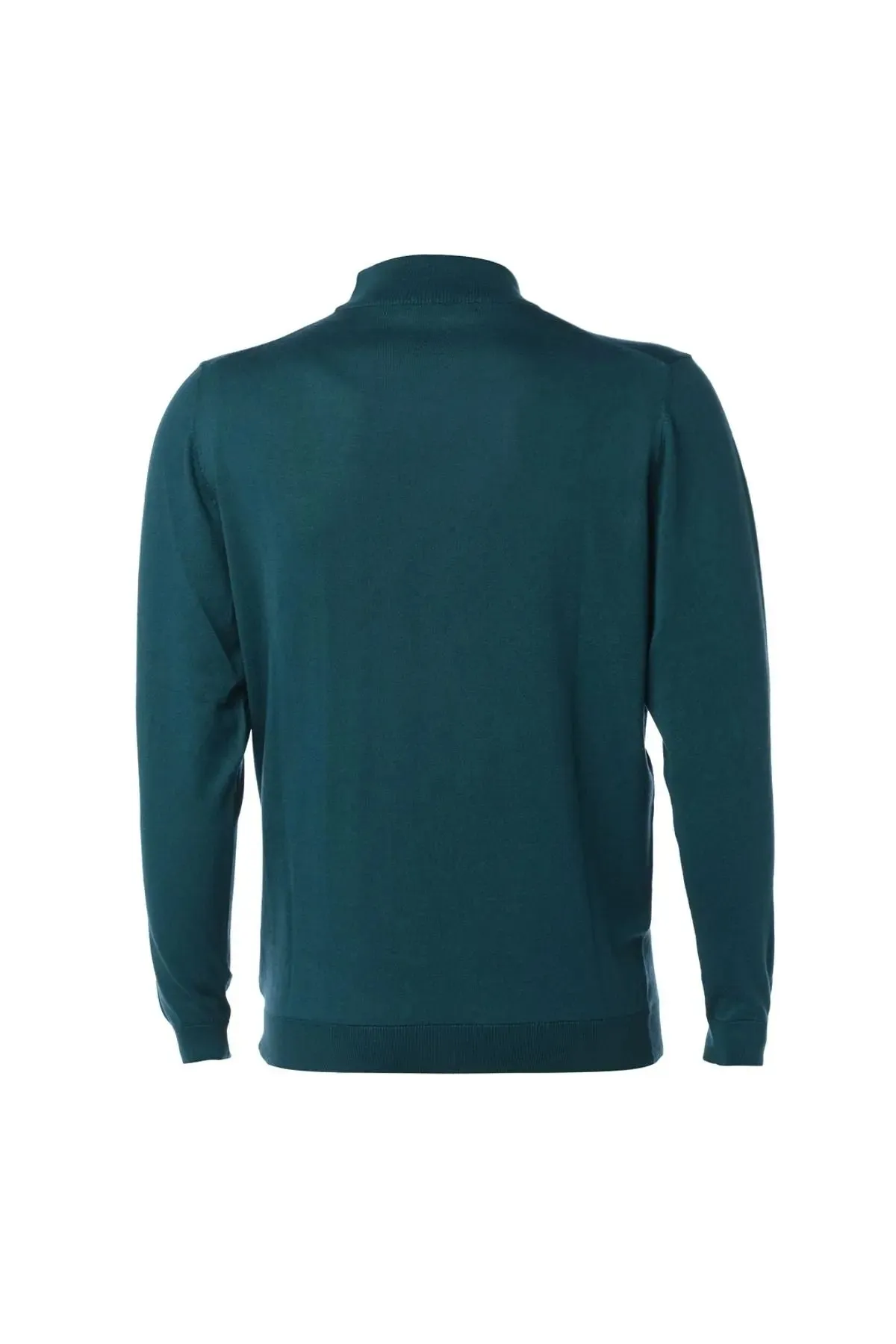 Peacock Silk and Cashmere Utku Fisherman Men's Knitwear