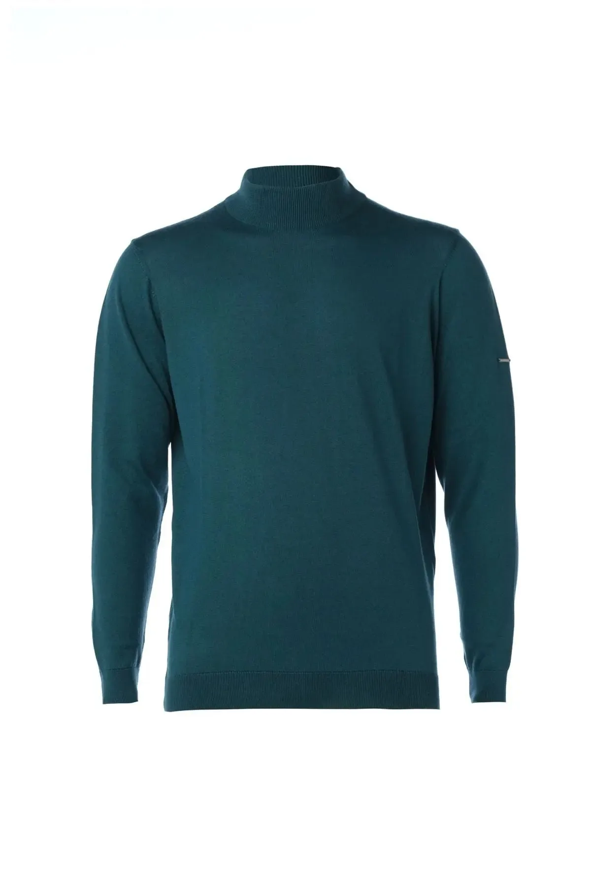 Peacock Silk and Cashmere Utku Fisherman Men's Knitwear