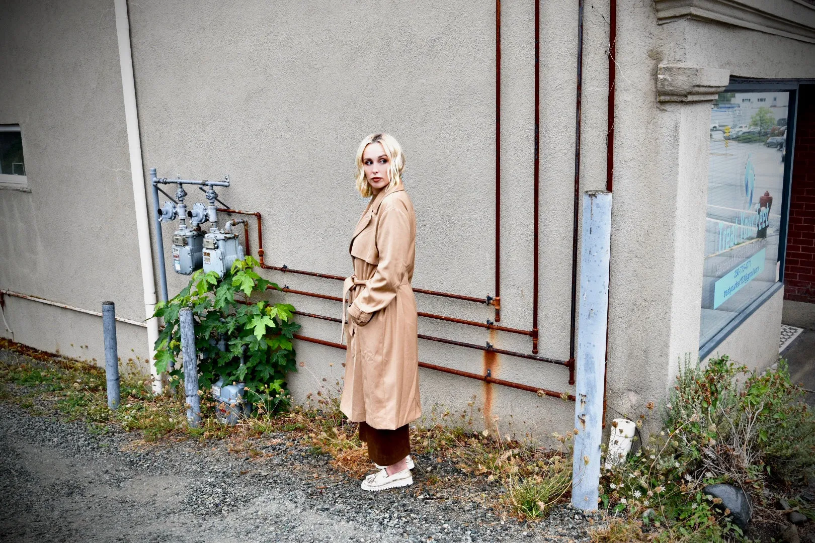 Pink Martini - Sienna Trench Coat