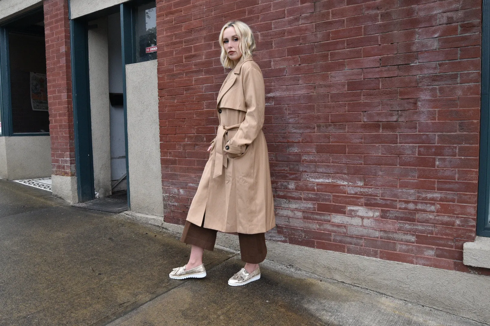 Pink Martini - Sienna Trench Coat