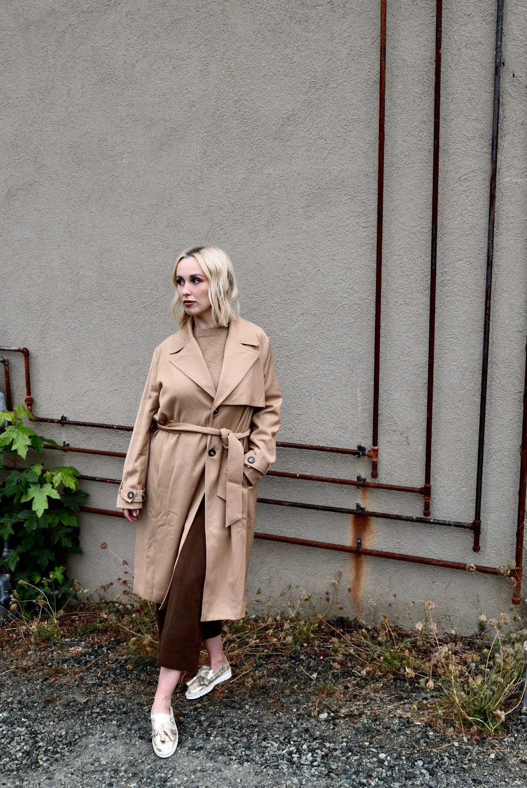 Pink Martini - Sienna Trench Coat
