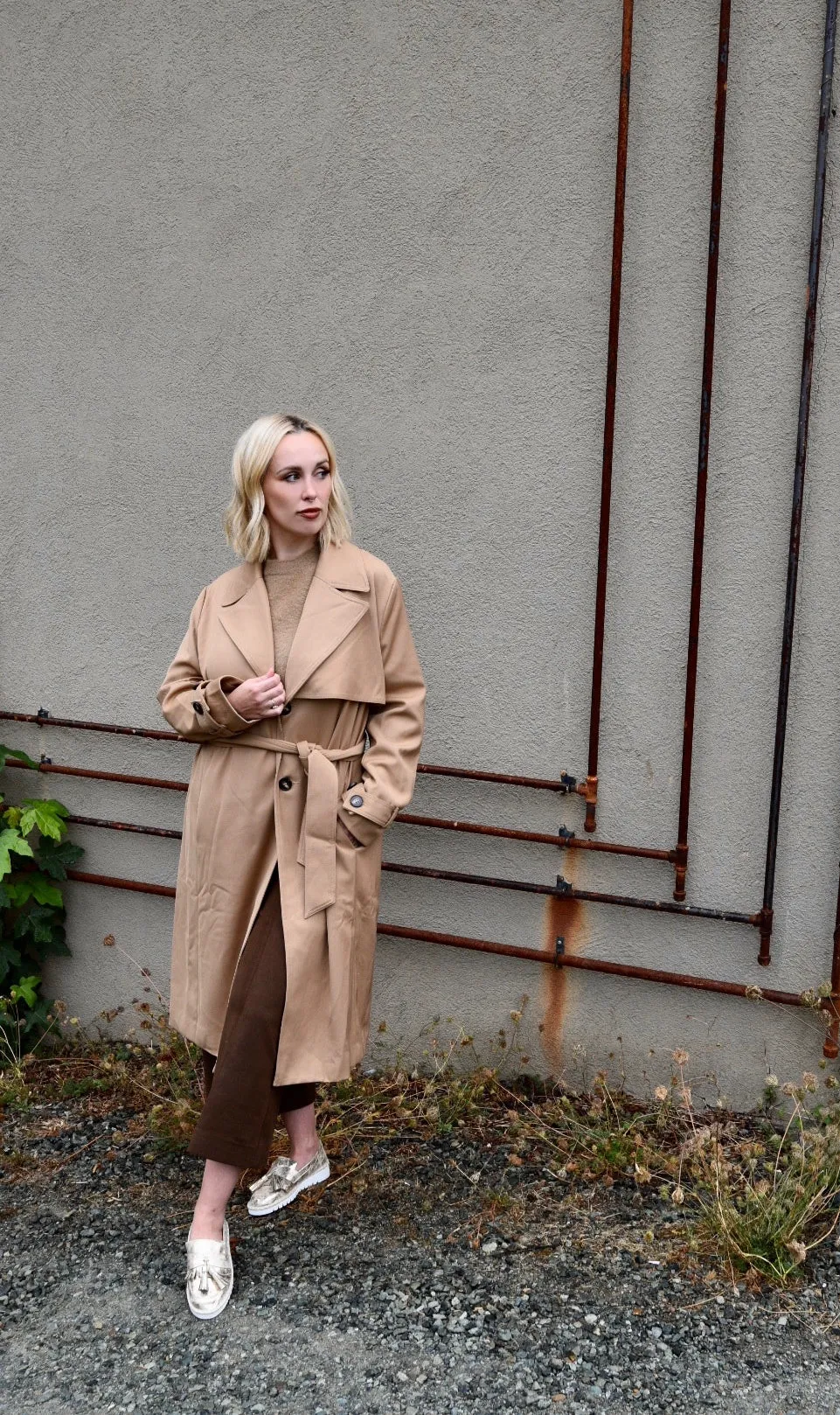 Pink Martini - Sienna Trench Coat