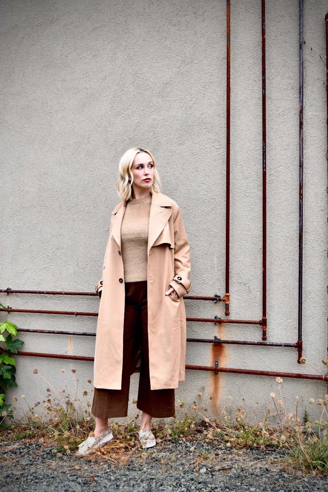 Pink Martini - Sienna Trench Coat