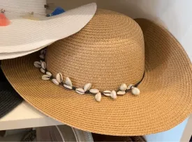 Puka shell sun hat