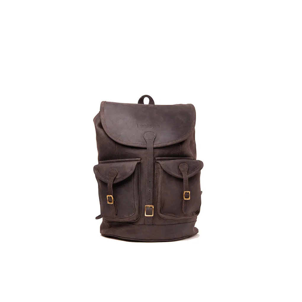 Pull-up Leather Moshi Backpack