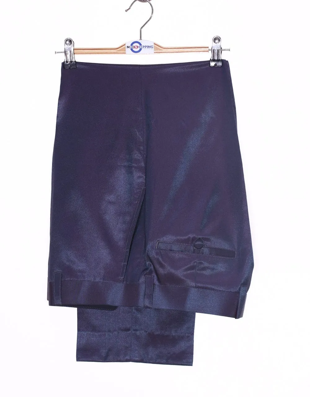 Red and Blue Two Tone 3 Piece Suit