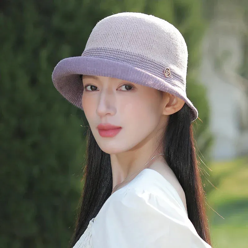 Spring/Summer Round Top Versatile New Travel Sun Protecti Sun Hat