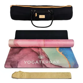 TAPIS DE YOGA SUD ET CAOUTCHOUC NATUREL SVAPNAJAL AVEC SAC
