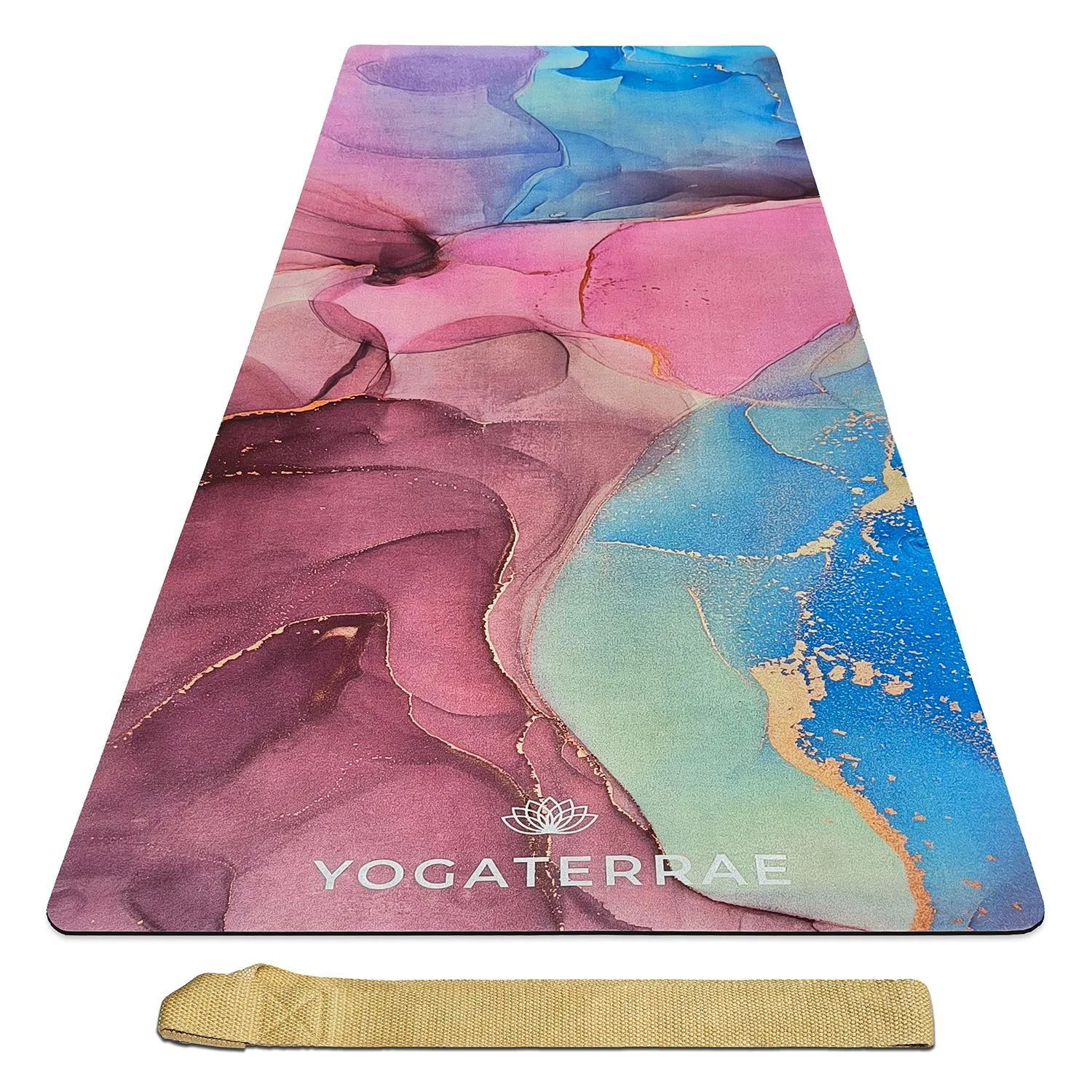 TAPIS DE YOGA SUD ET CAOUTCHOUC NATUREL SVAPNAJAL AVEC SAC