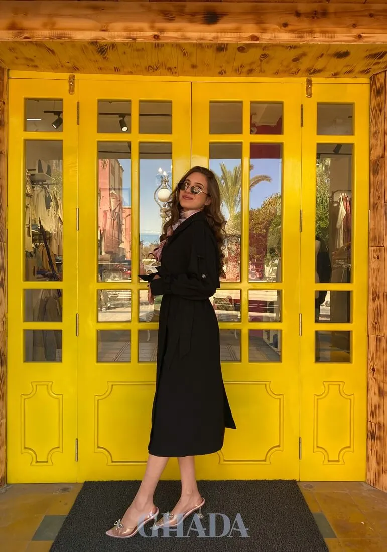 Trench oversize en noir