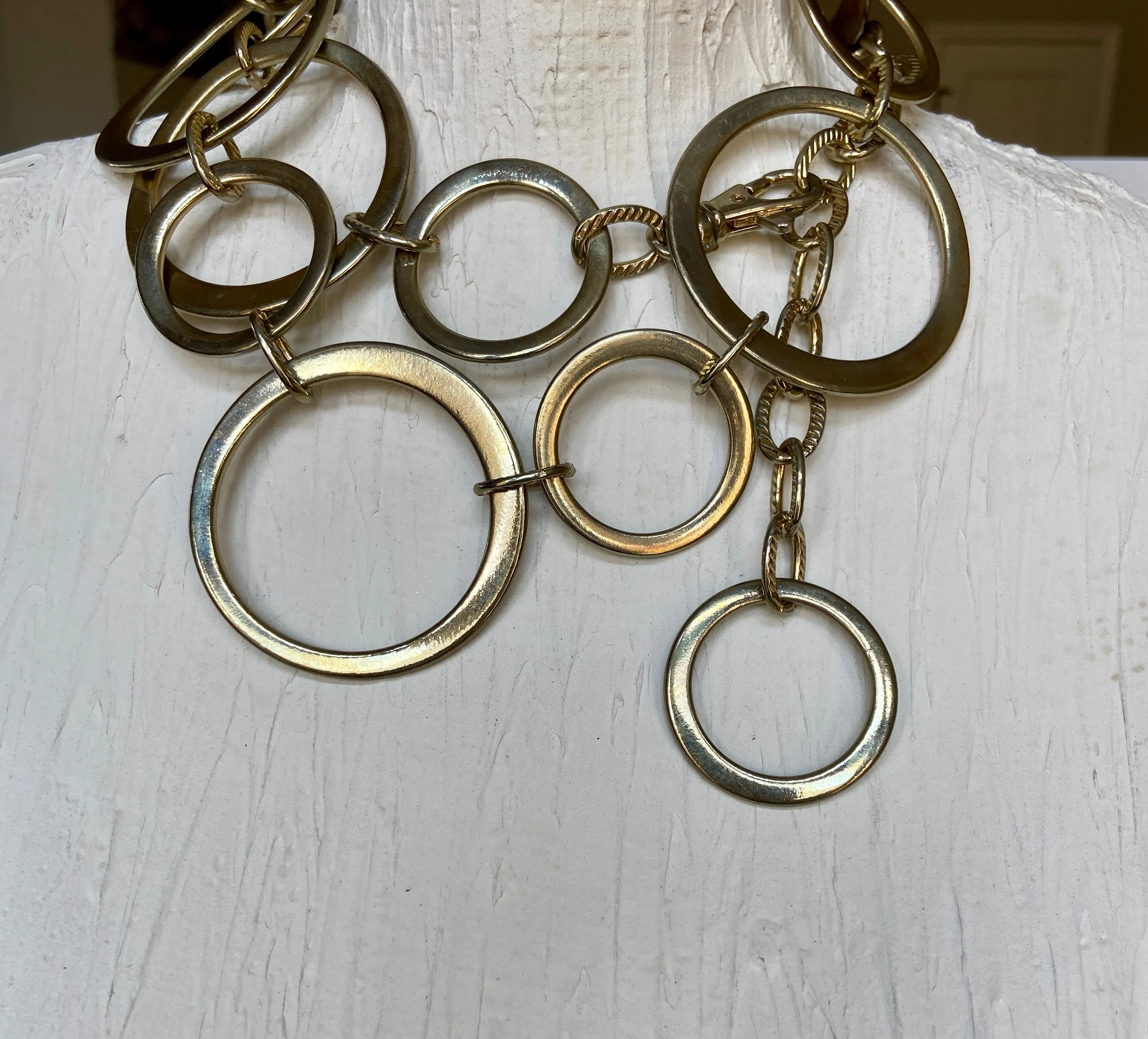 Vintage circles belt