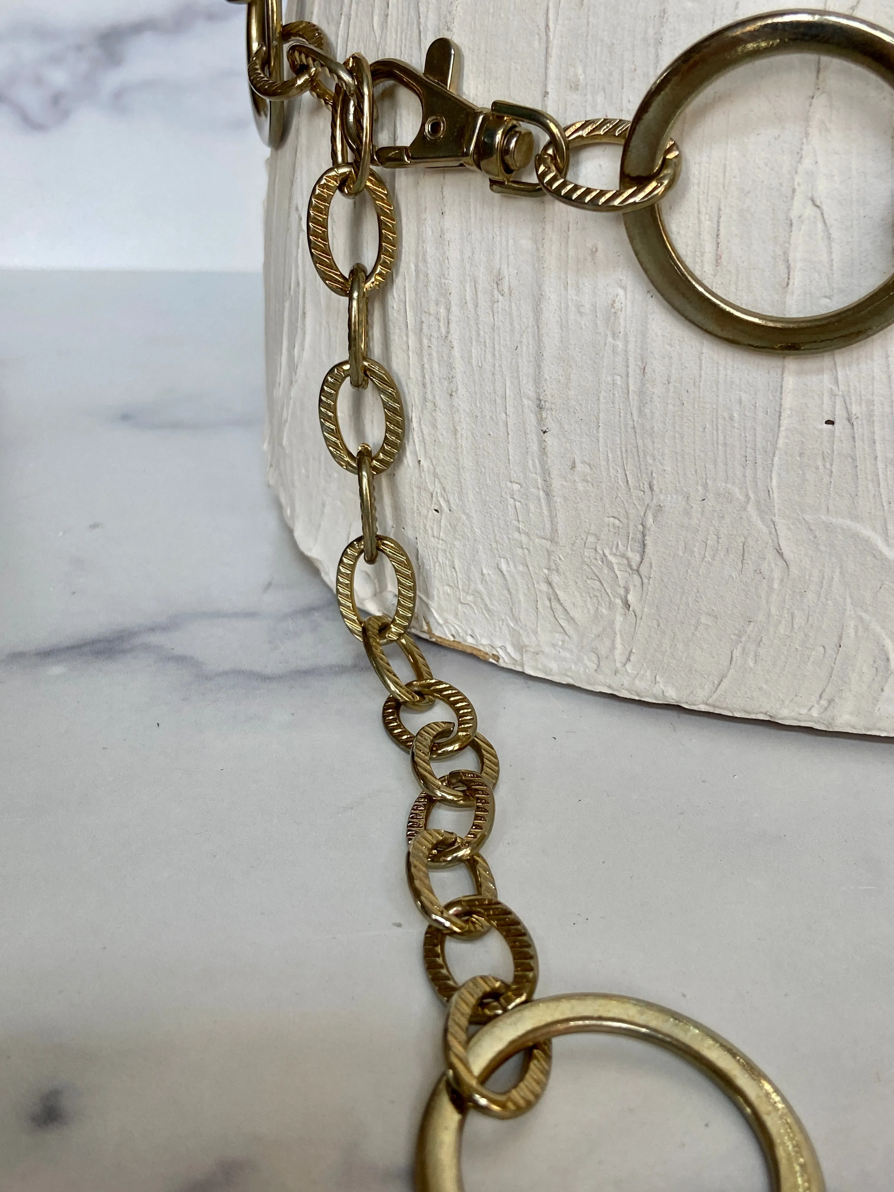 Vintage circles belt