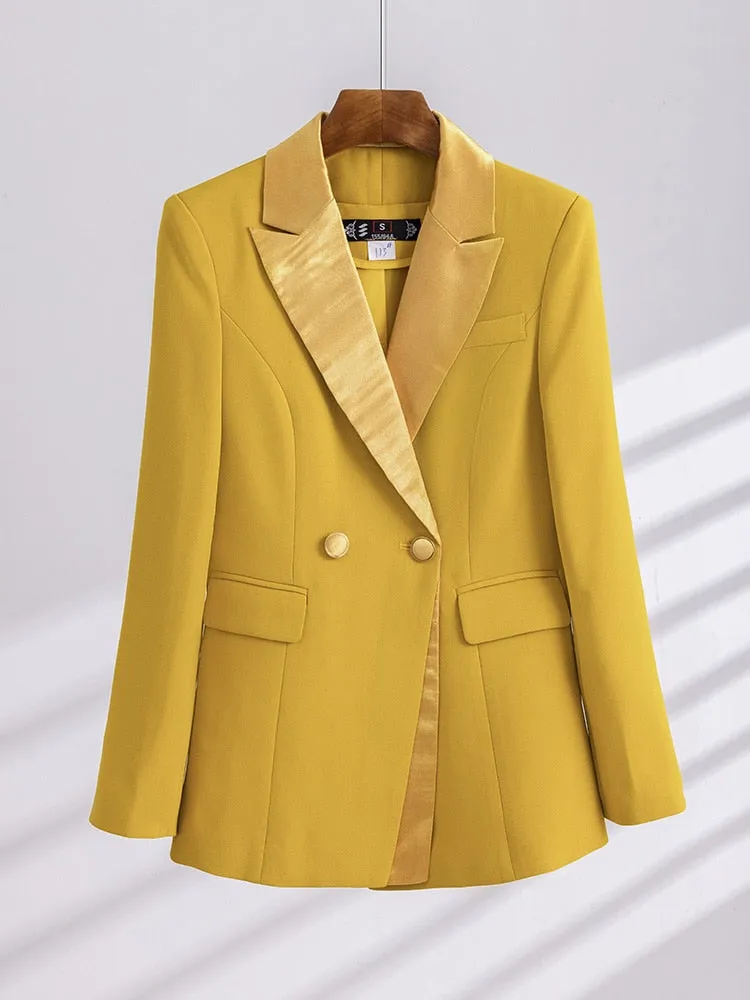 Women Pant Suit Formal Office Ladies Business Work Wear 2 Piece Set Female