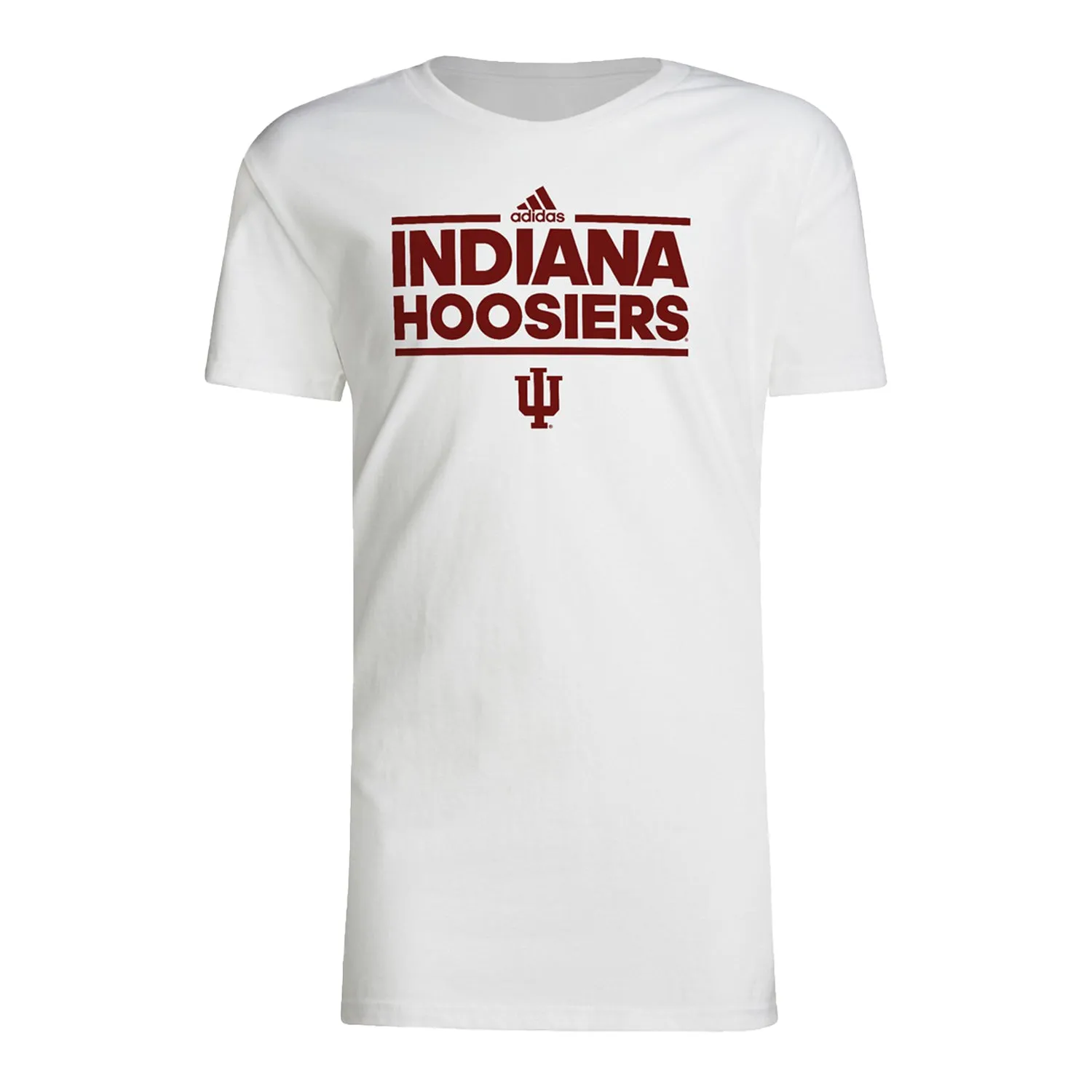 Youth Indiana Hoosiers Adidas Dazzler Fresh White T-Shirt