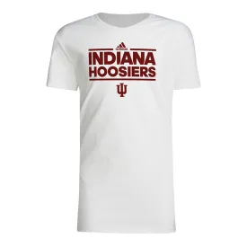 Youth Indiana Hoosiers Adidas Dazzler Fresh White T-Shirt